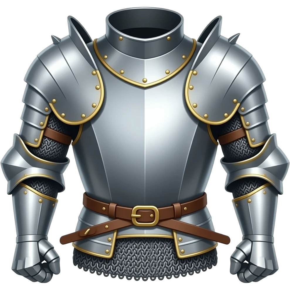 basic knight's cuirass armor emoji