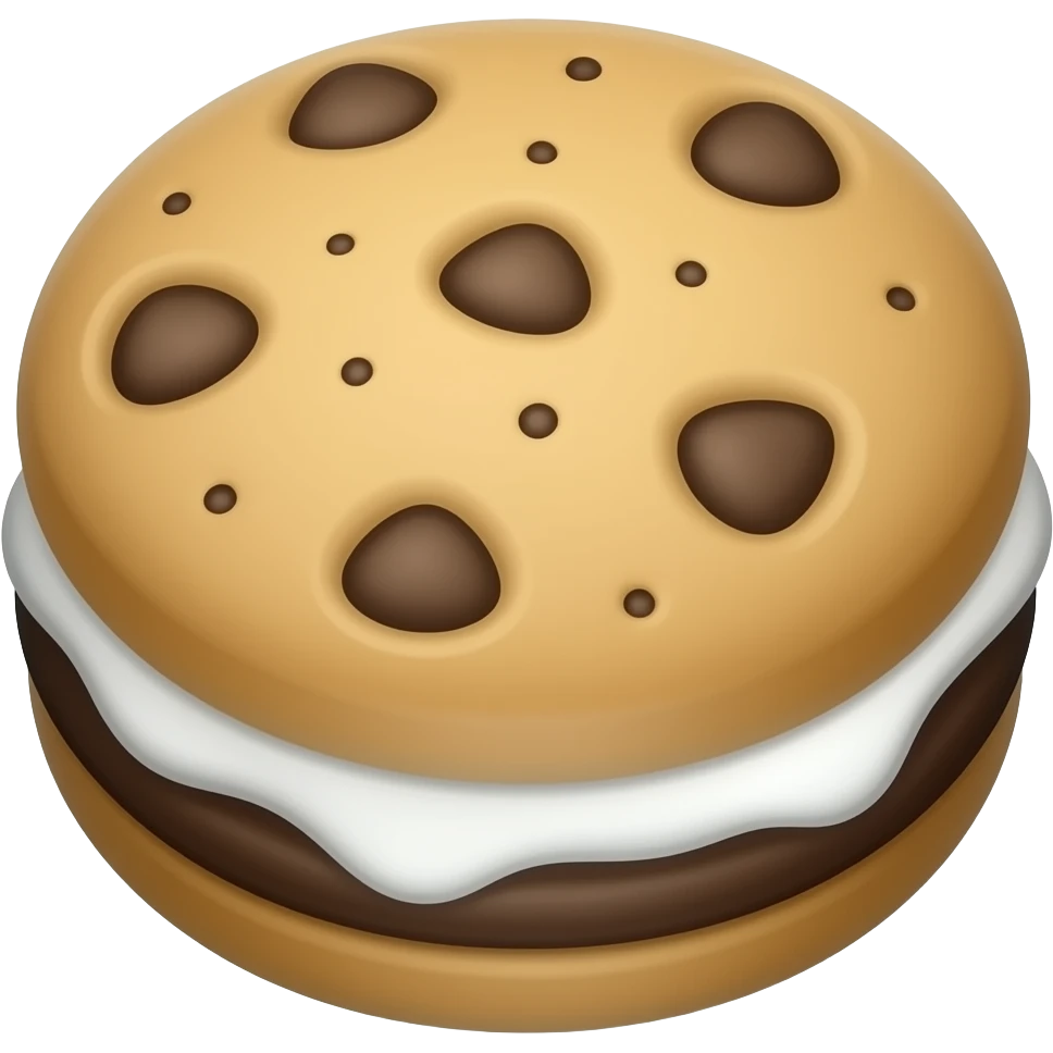 cookies & creme candy floss emoji
