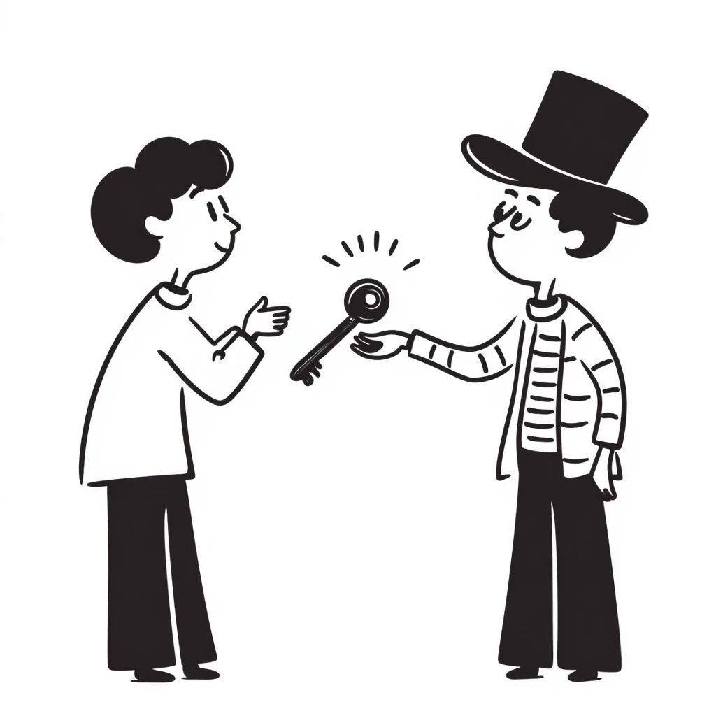 trading, hand drawn doodle style emoji