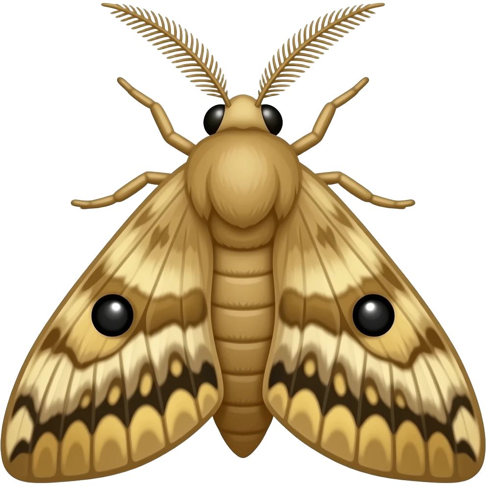 knight moth emoji