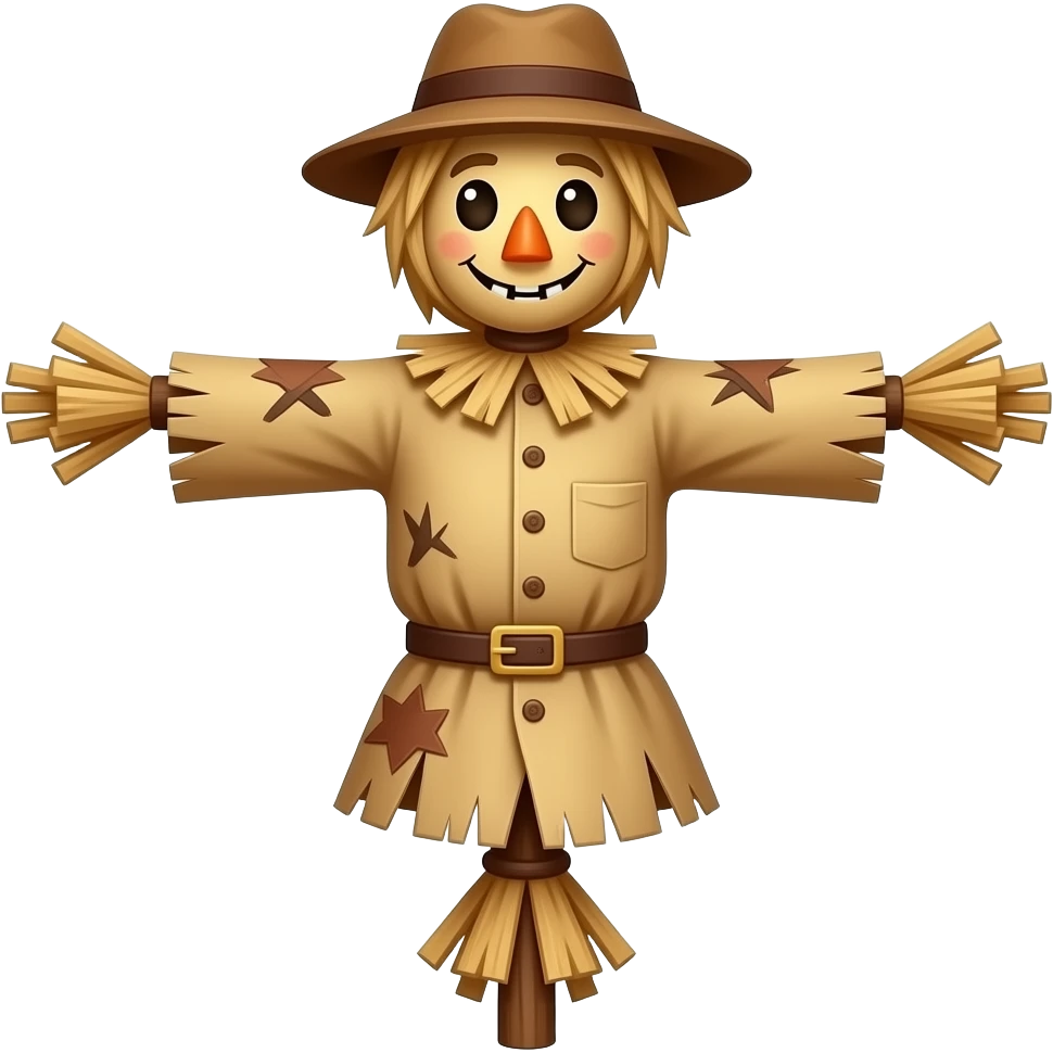 scarecrow emoji