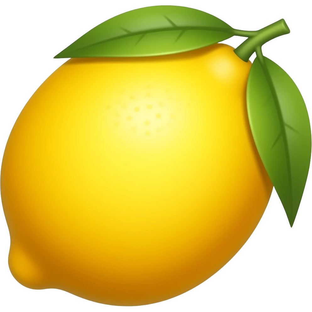 lemon emoji