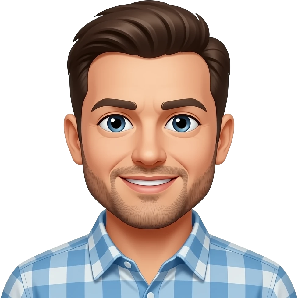 a man high visibly emoji