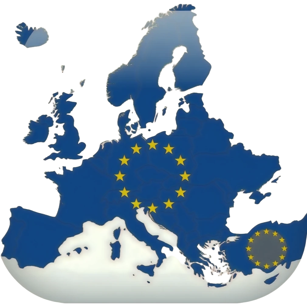 eu map icon emoji