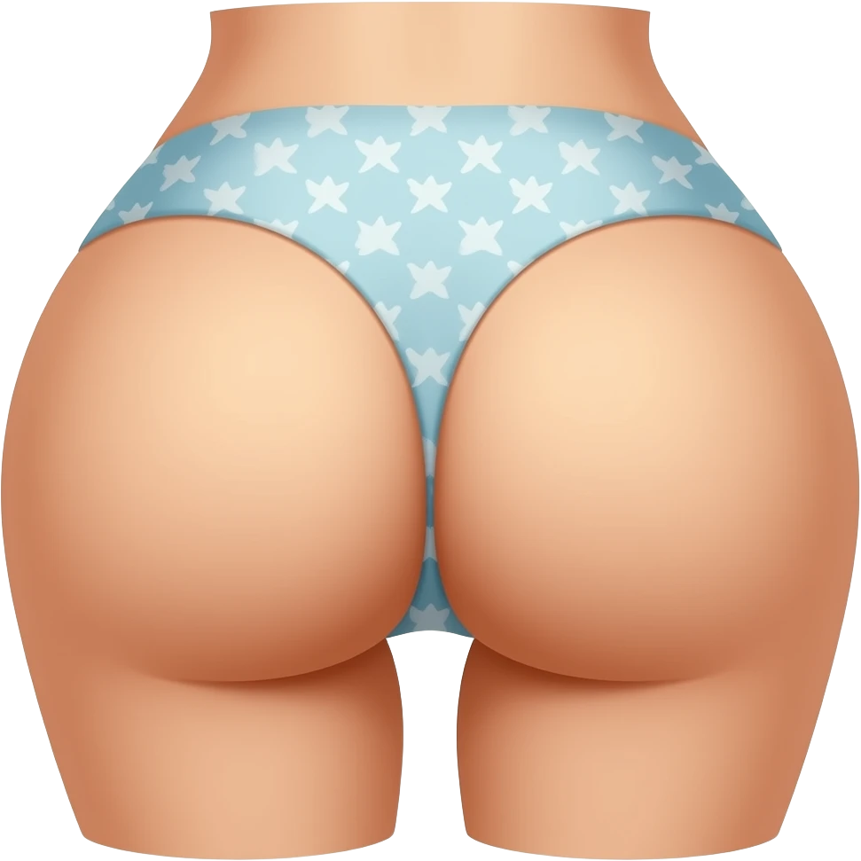 Talking Butt cheeks emoji