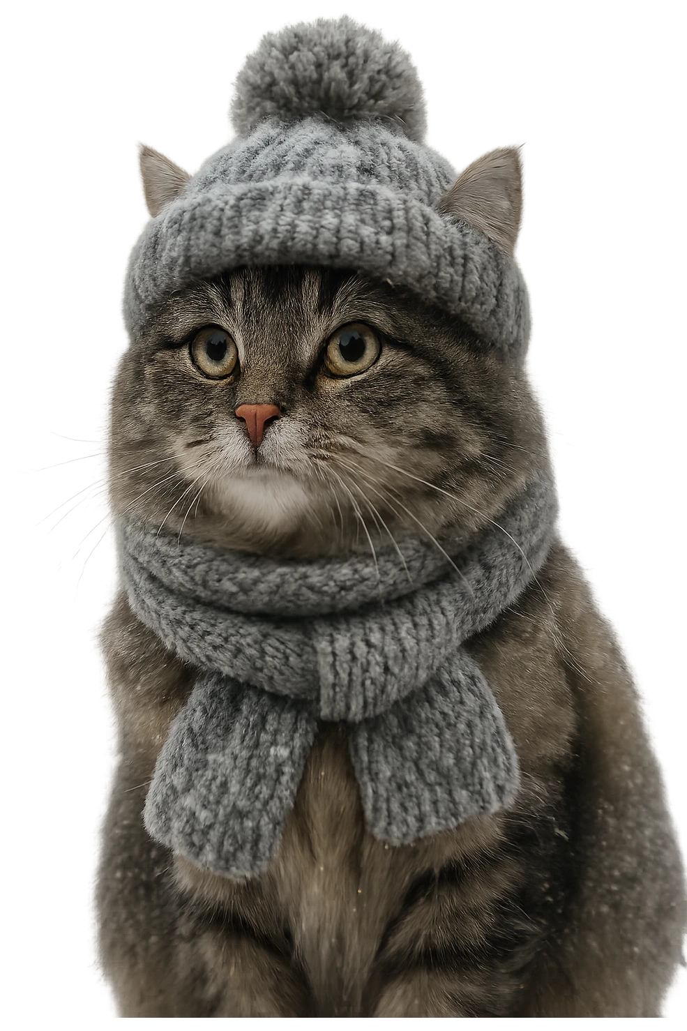 winter cat remove background emoji