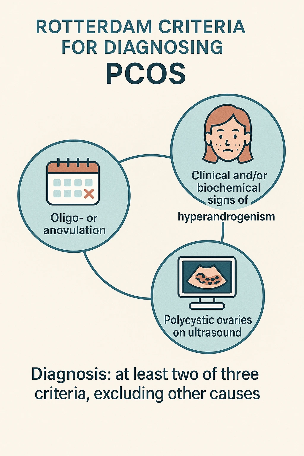 PCOS criteri Rotterdam emoji