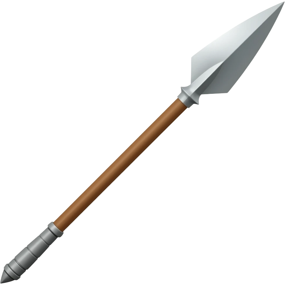 Spear emoji