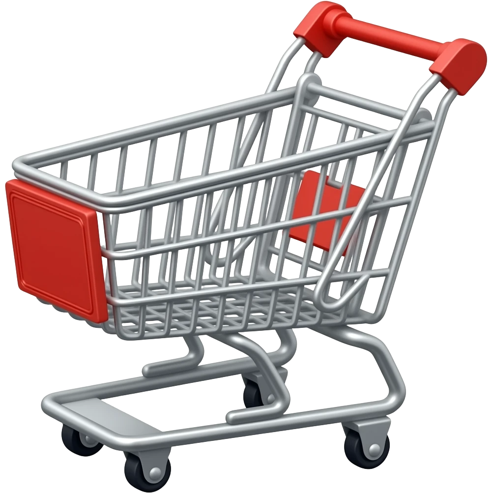 shopping cart emoji