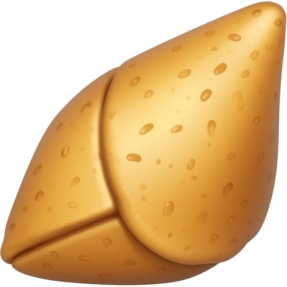 Faz uma coxinha salgadinho emoji