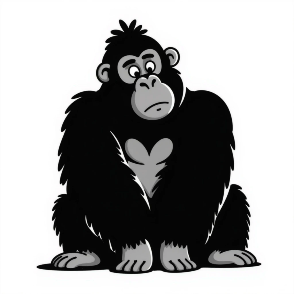 Gorilla emoji