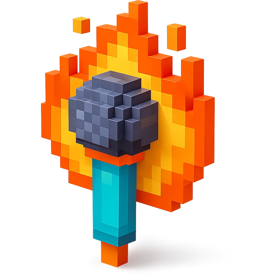 microphone on fire emoji