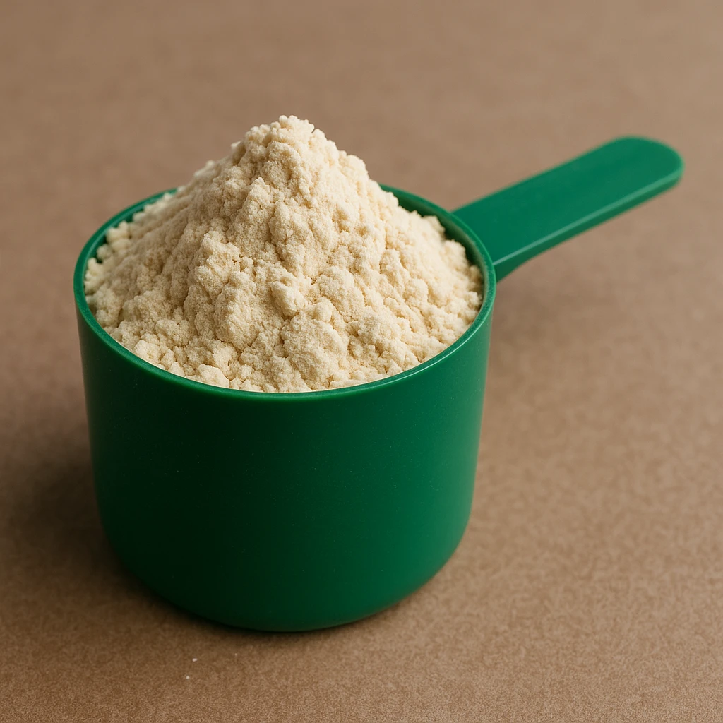 measuring spoon with protein inside emoji