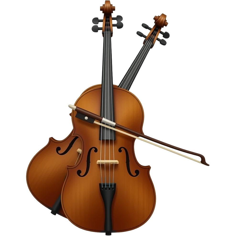 Contrabas cu arcus emoji