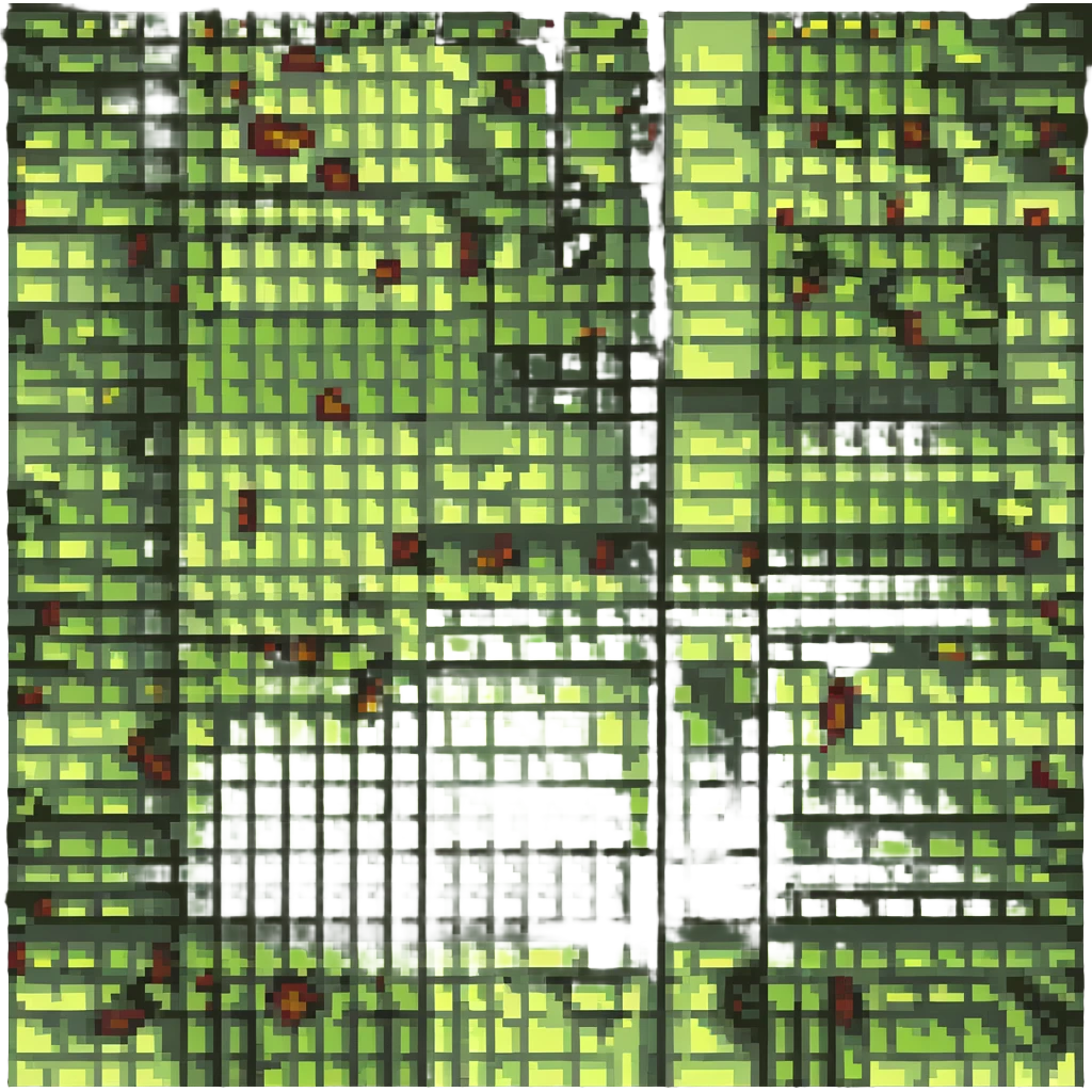 pistachios in pixel art style, small pixel blocks, vibrant colors emoji