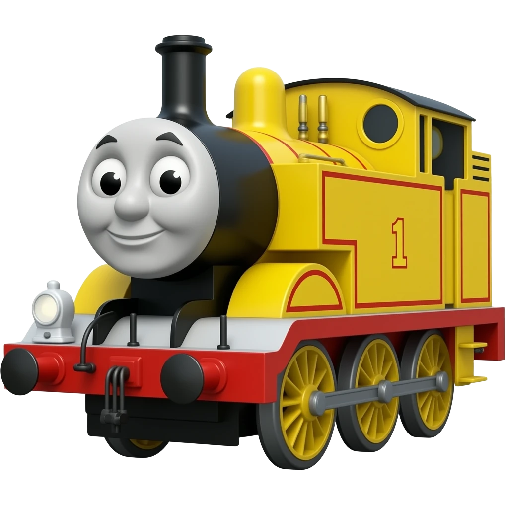 Thomas trem amarelo emoji