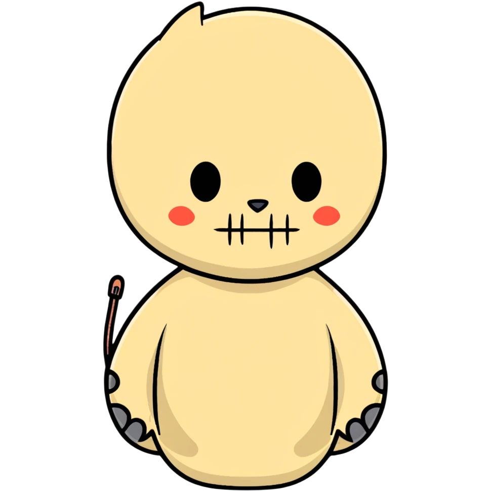 healed scar with stitches emoji