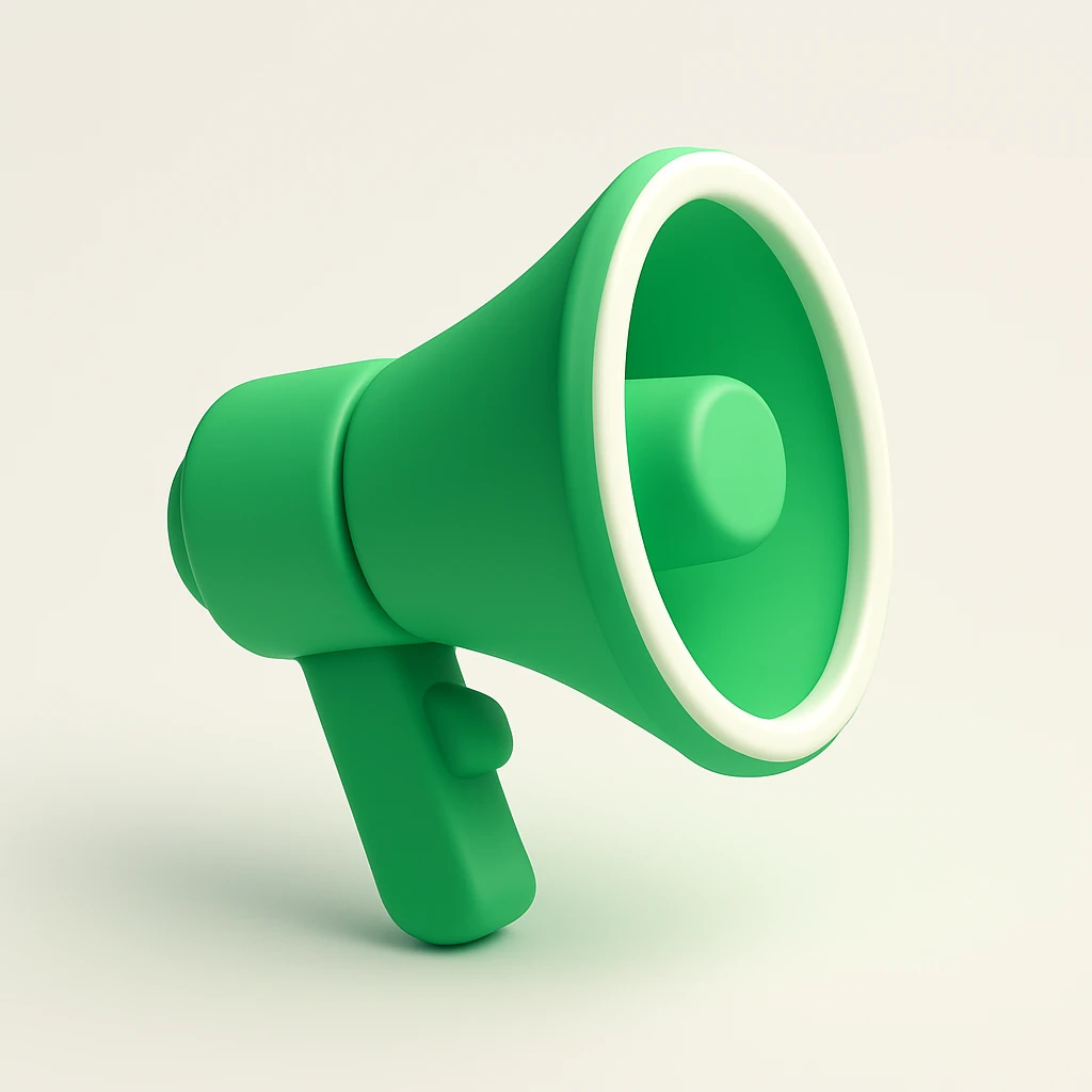 megaphone emoji