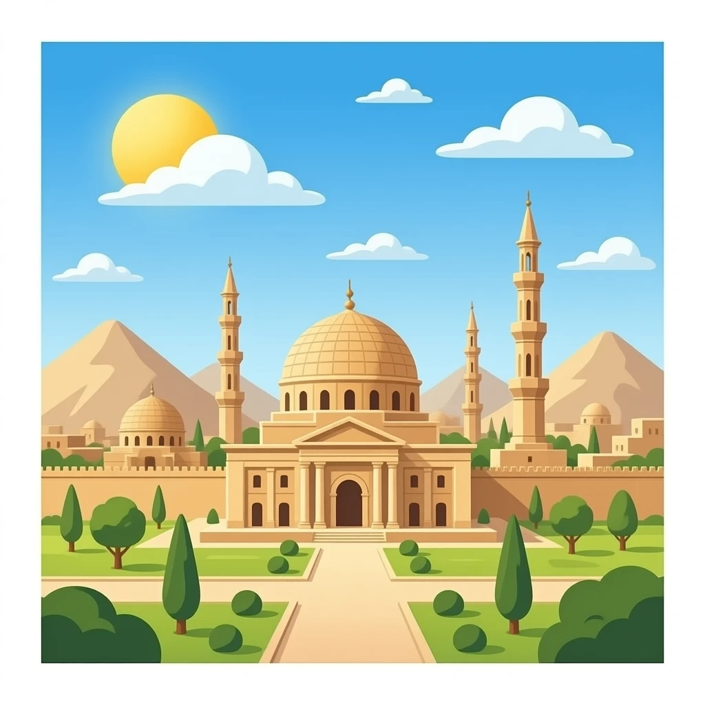 ancient  city iraq style emoji