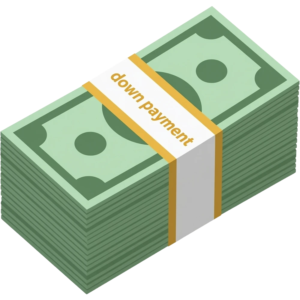 down payment money emoji