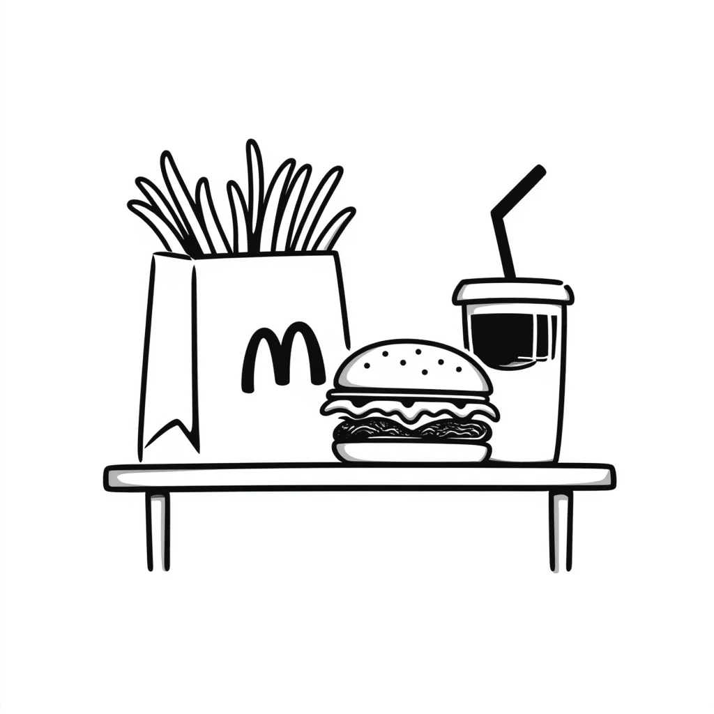 1990’s McDonald’s meal emoji