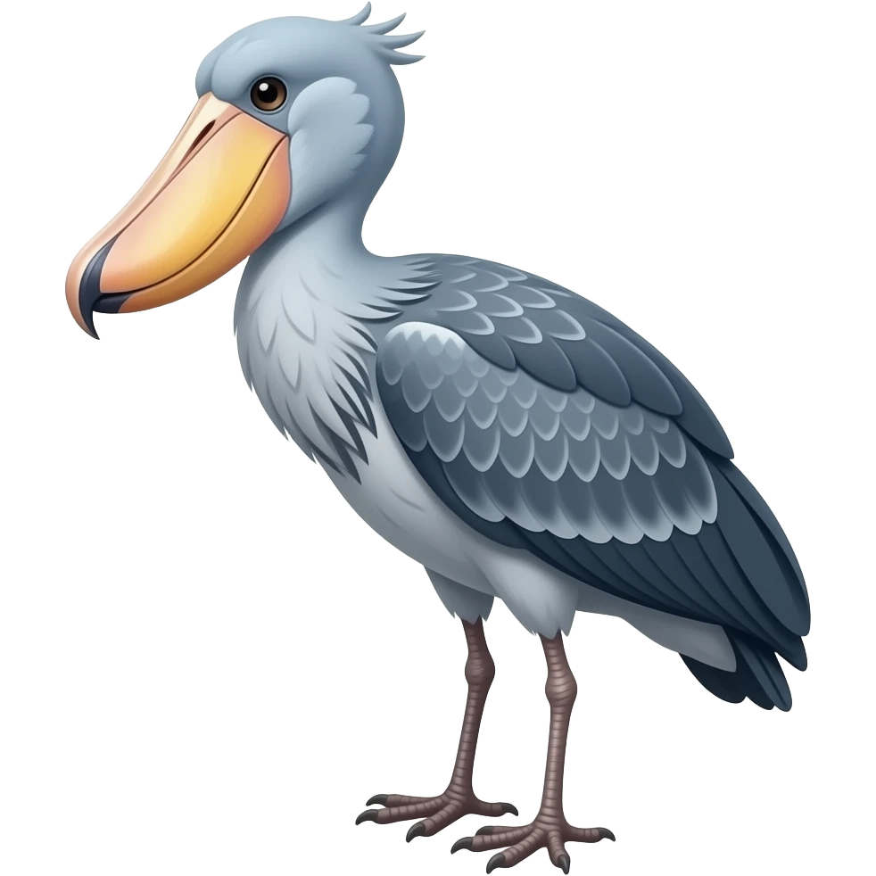 Shoebill emoji emoji