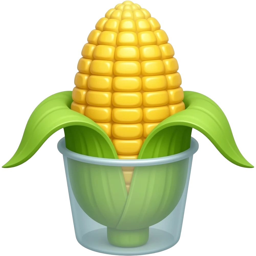 Elite corn in a cup emoji