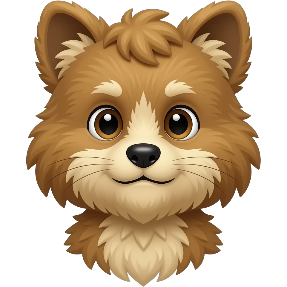 A furry emoji