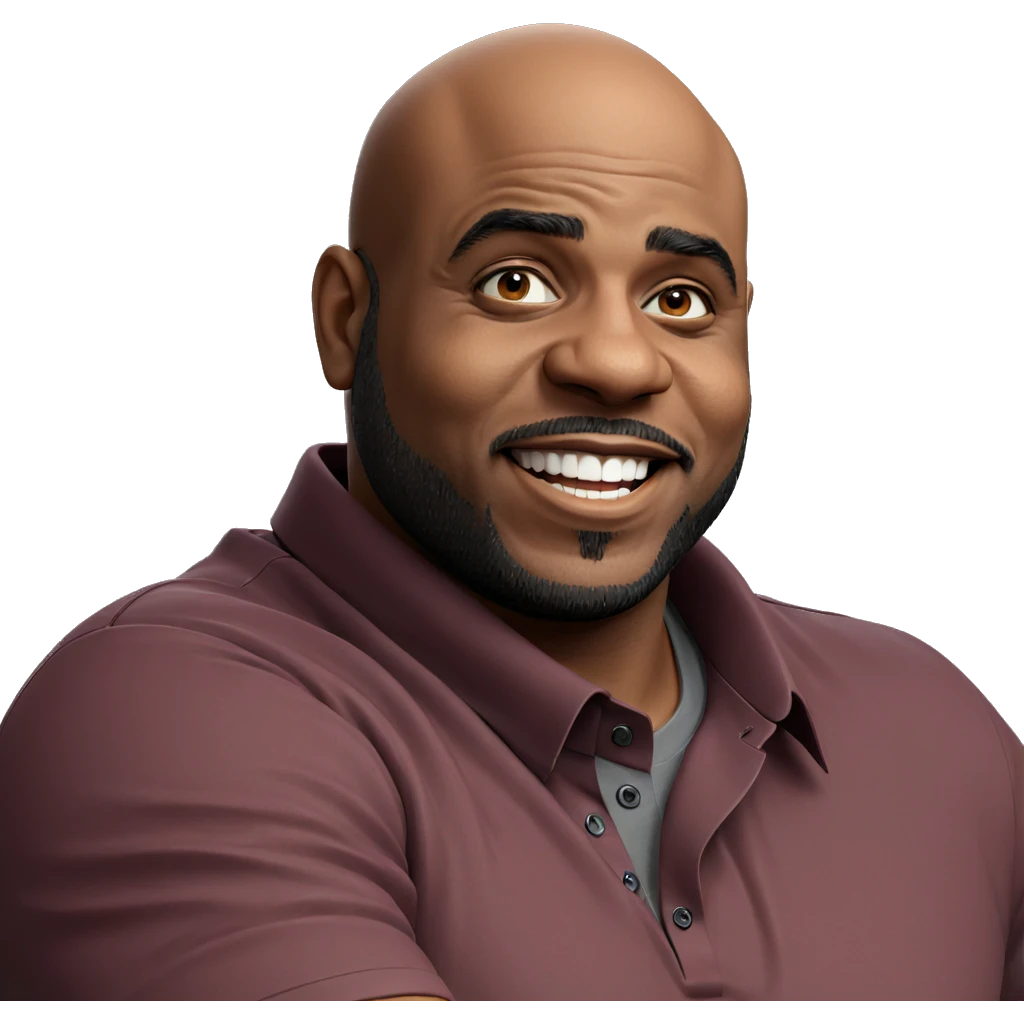 happy man in grey shirt emoji