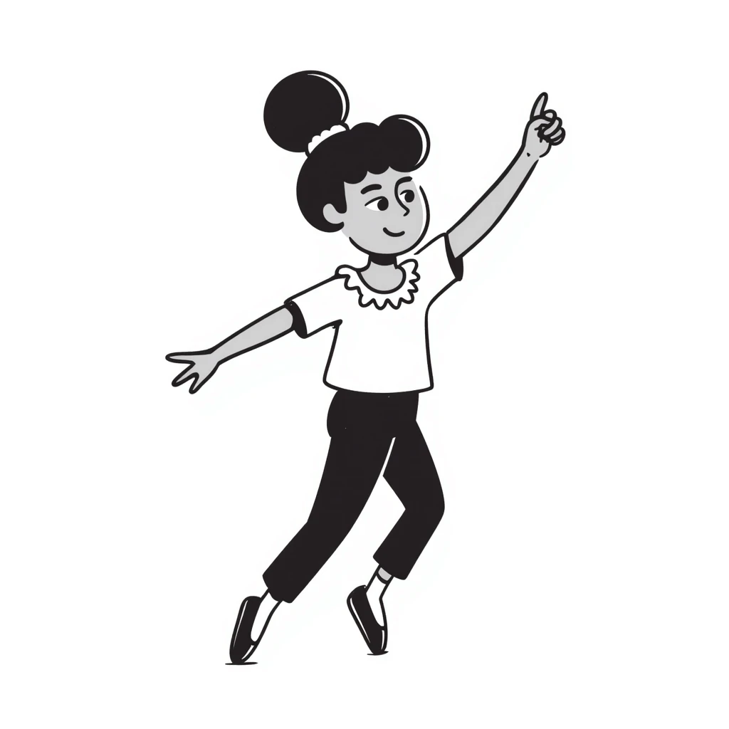 ballet dancing girl emoji