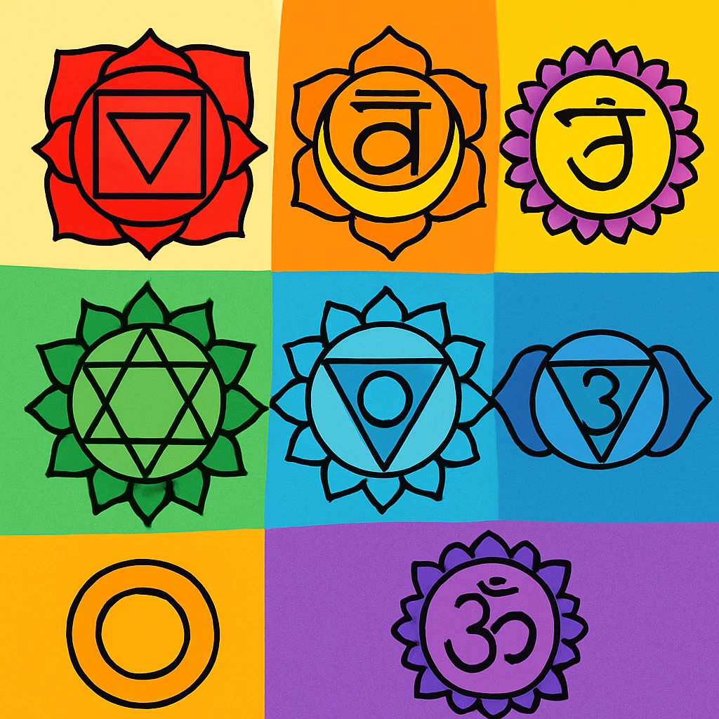 Chakra symbols emoji