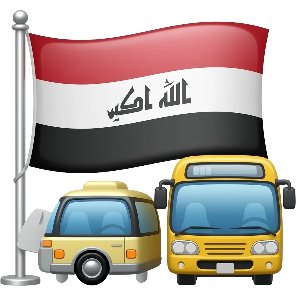ISIS bus flag emoji