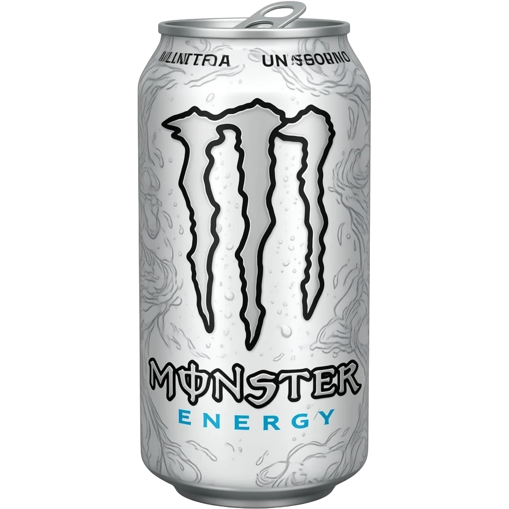 white monster ultra energy drink emoji