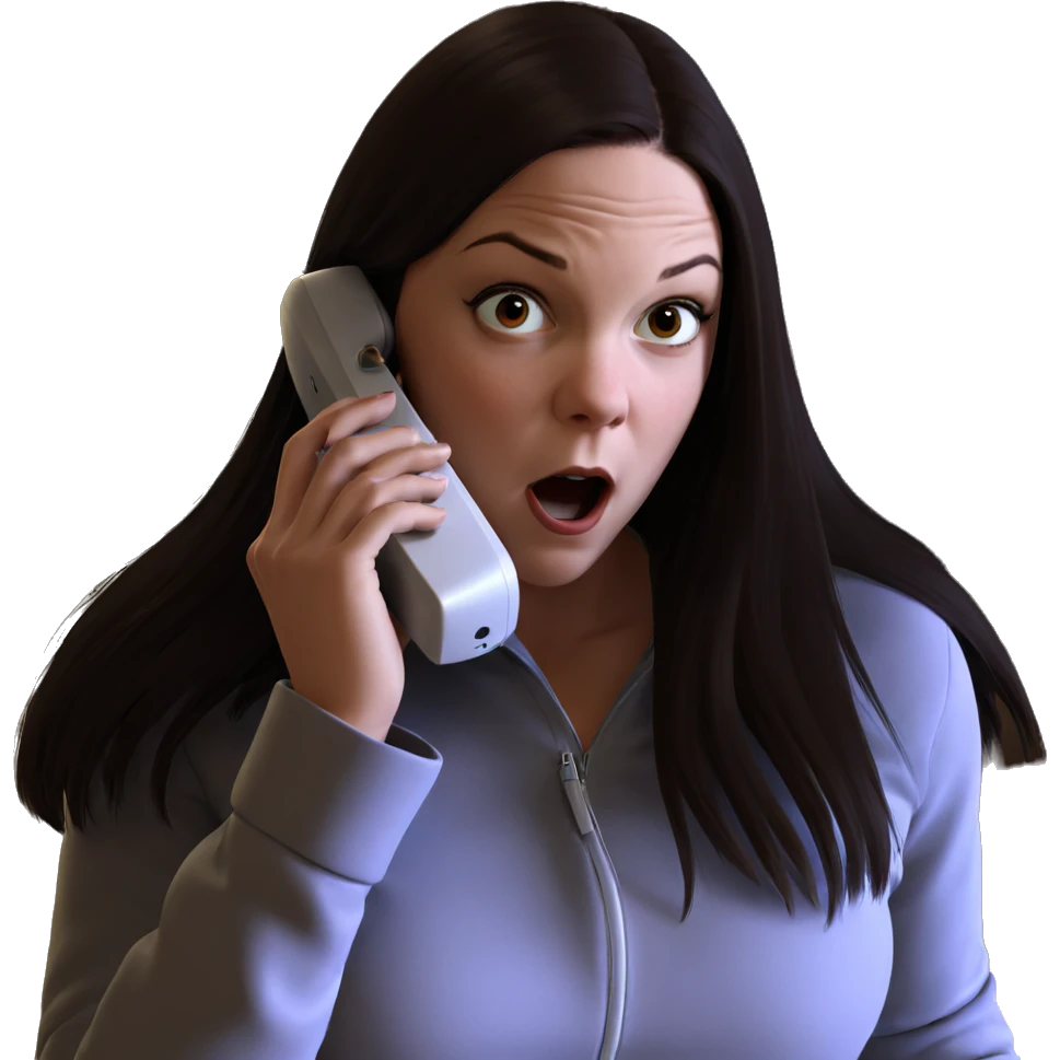 girl talking on the phone emoji