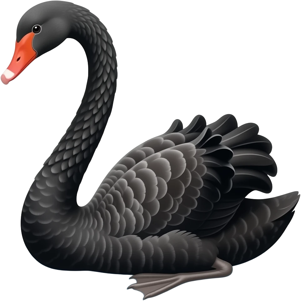 Black swan emoji emoji