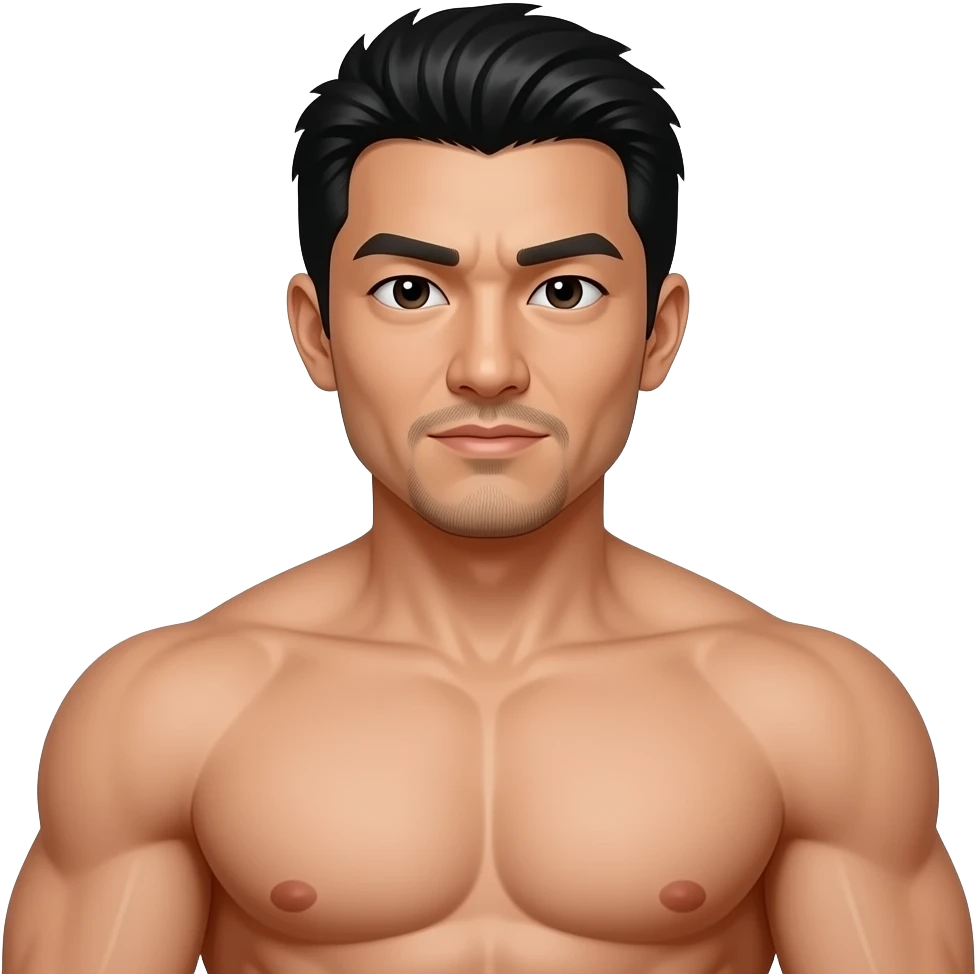 Toji zenin emoji I want in which his body looking very mascular emoji