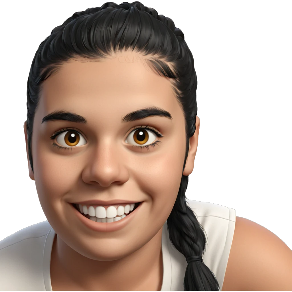 smiling boy with black hair emoji