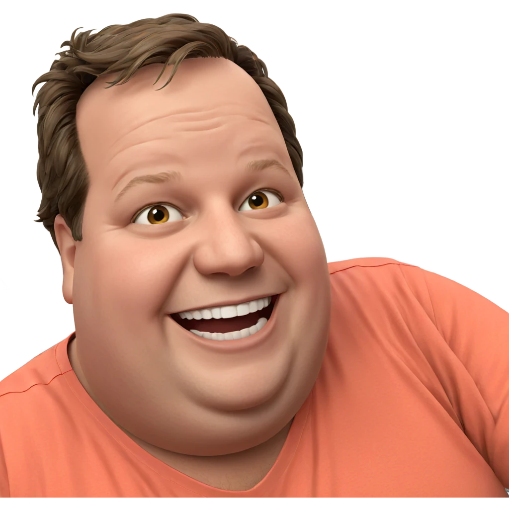 happy boy smiling indoors emoji