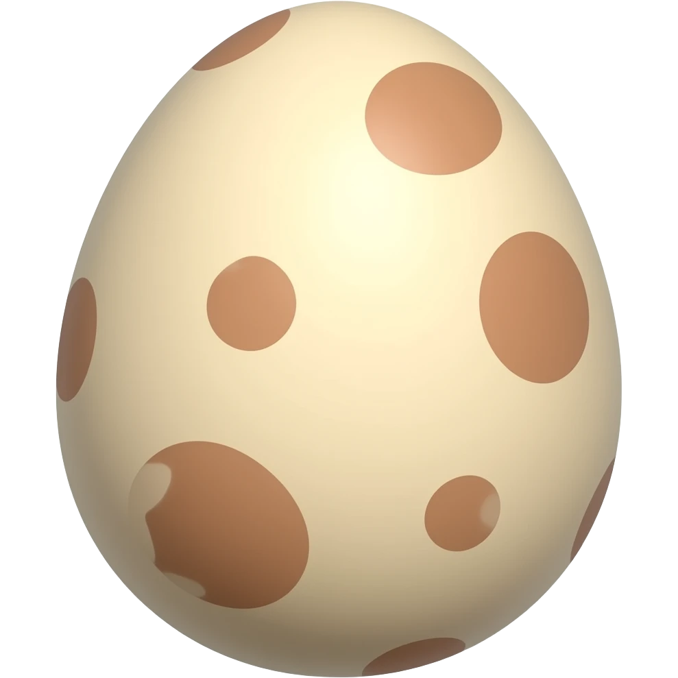 cartoon dinosaur egg emoji