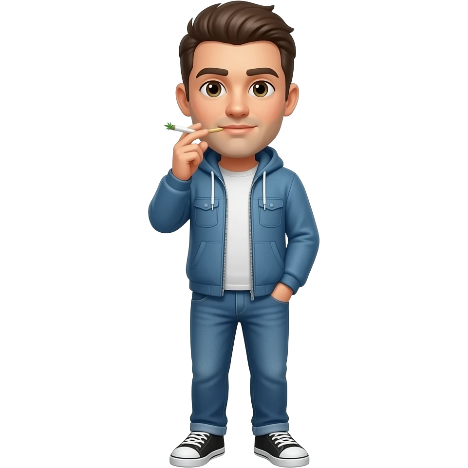 🫪 smoking marijuana emoji