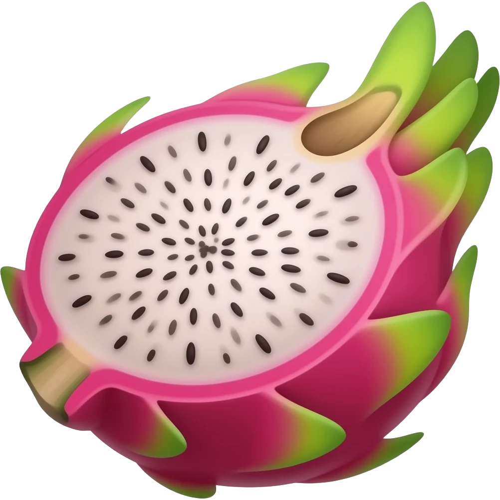 Dragon fruit emoji