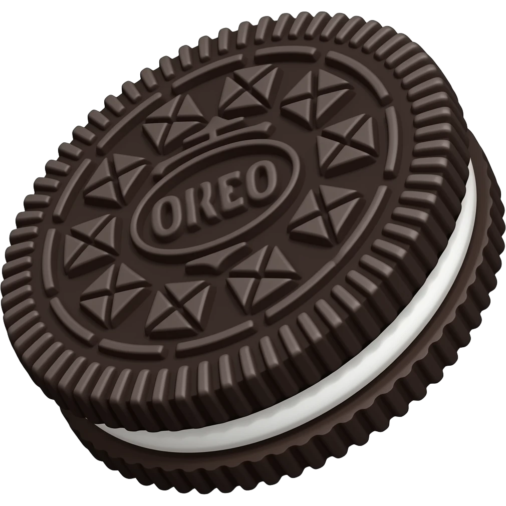 oreo cookie emoji