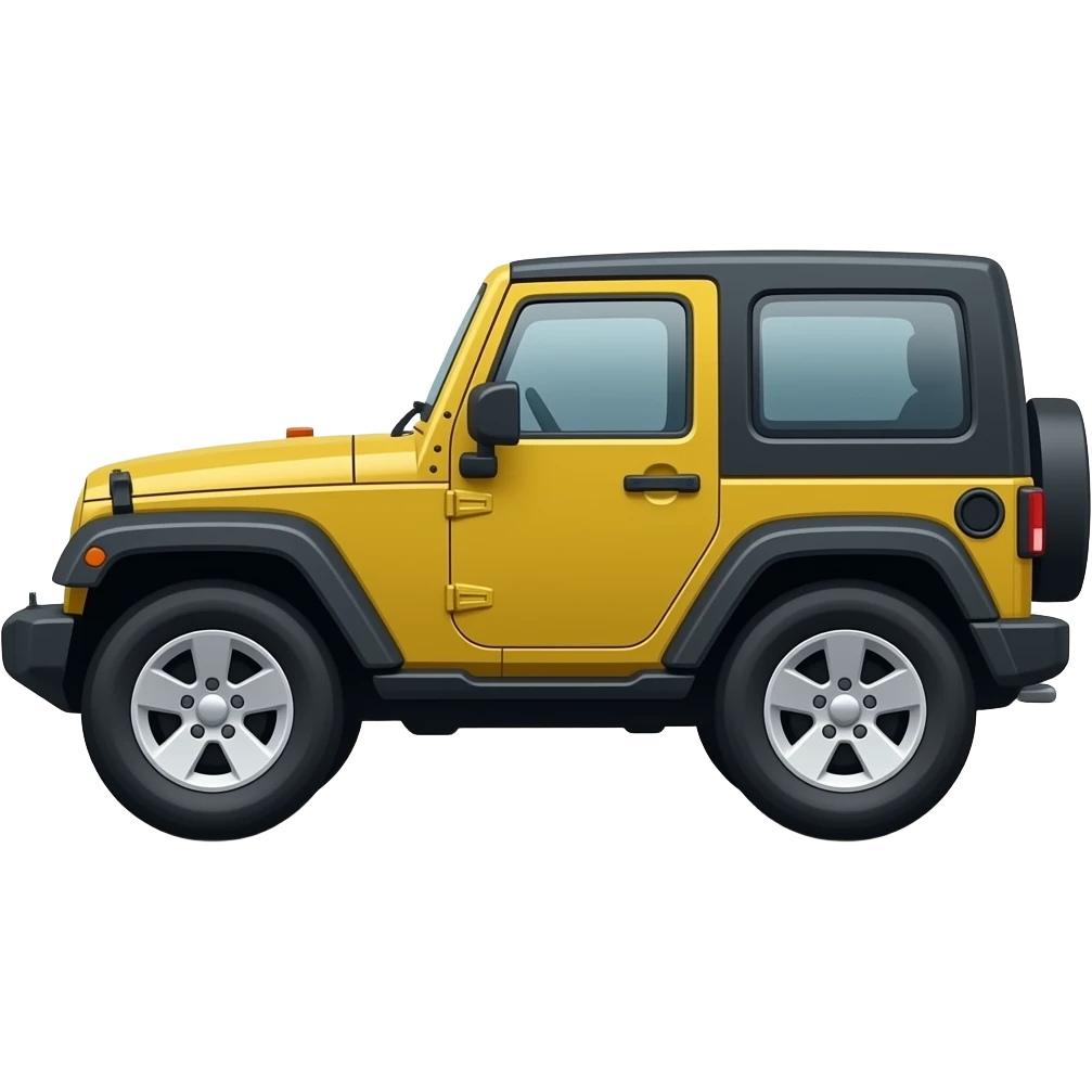 Jeep side view emoji