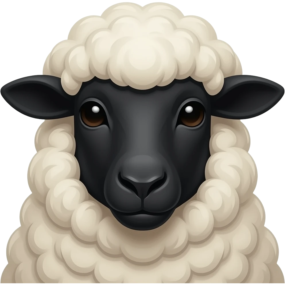 Obeja negra empji emoji