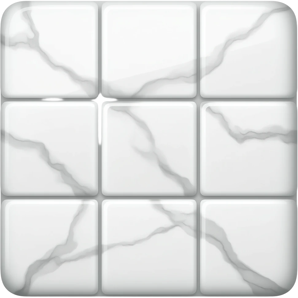 square marble tile with thickness emoji