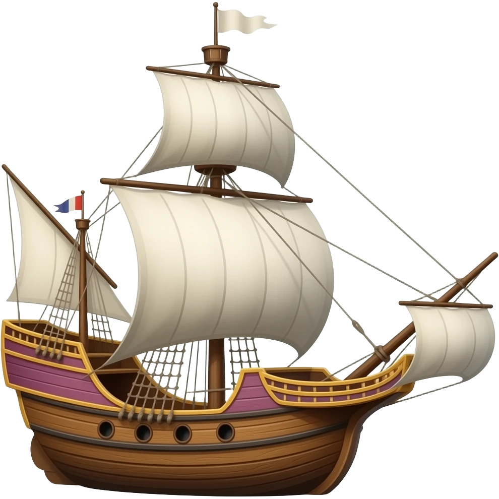 Mayflower ship emoji