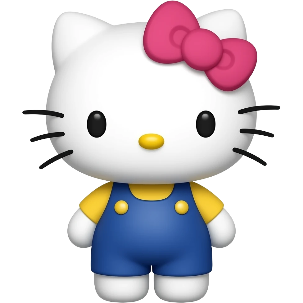 Hello kitty emoji