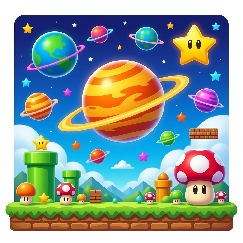 mario galaxy emoji