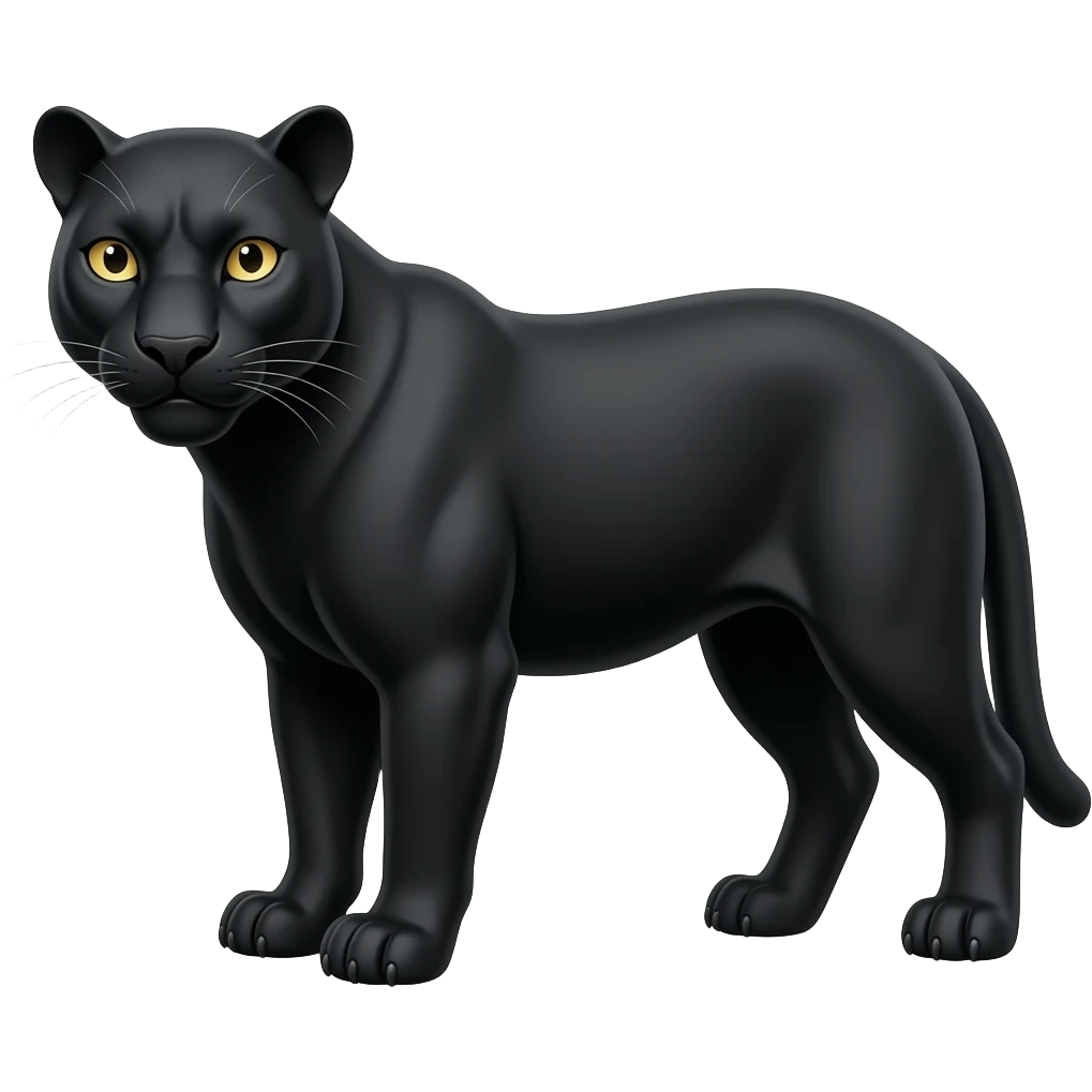 Black panther emoji