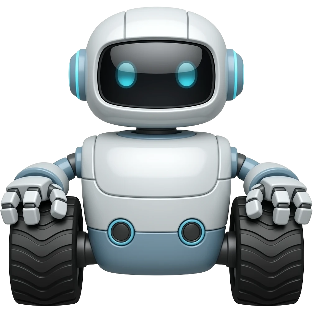 robot on wheels emoji